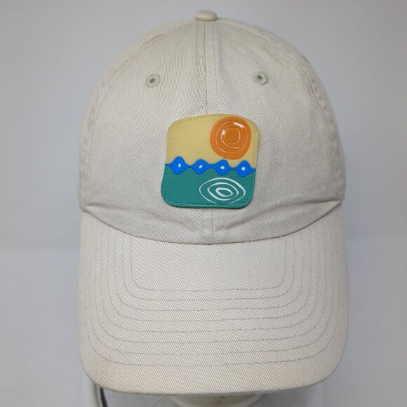 Boise River Festival Patch Slideback Hat Tan One Size Adjustable 6 Panel - Picture 2 of 8